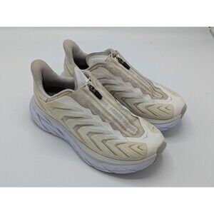 Hoka One One Project Clifton Low Blanc De Blanc Shoes 1127924-BDBLR Sz 7.5M 8.5W